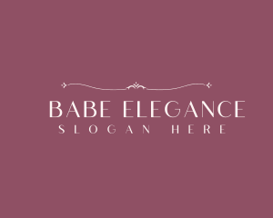 Elegant Feminine Jewelry logo design