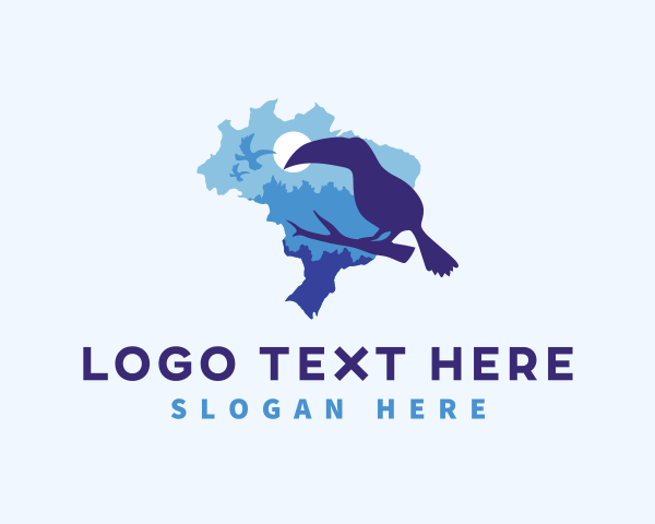 Toucan logo example 3