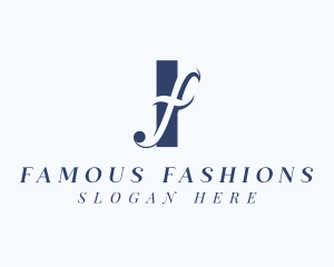 Fashion Boutique Letter F logo design