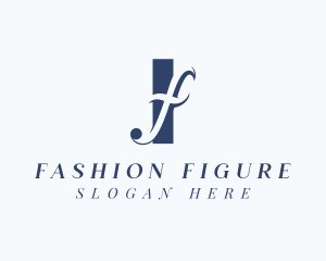 Fashion Boutique Letter F logo design