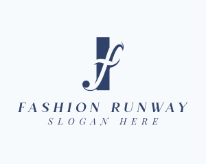 Fashion Boutique Letter F logo design
