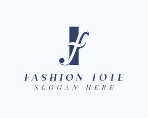 Fashion Boutique Letter F logo design