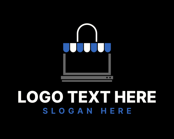 Online Shop logo example 1