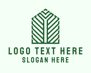 Green Building Structure  logo
