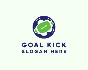 Soccer & Football Ball logo