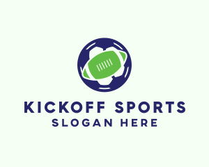 Soccer & Football Ball logo