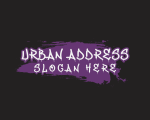 Urban Skate Graffiti logo design