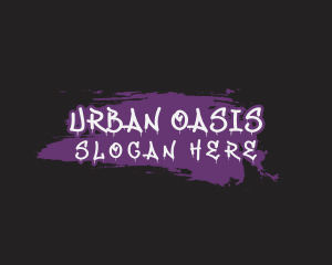 Urban Skate Graffiti logo design