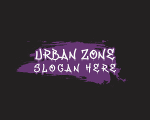 Urban Skate Graffiti logo design