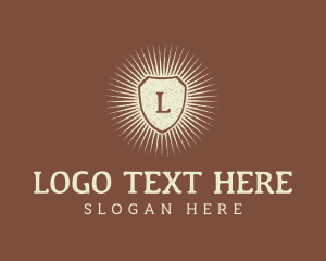 Retro Insurance Shield logo