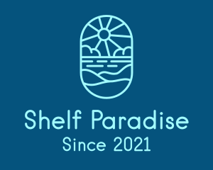 Blue Summer Resort  logo design