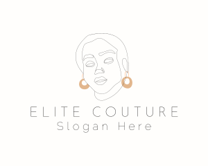 Female Fashion Jewelry logo design