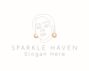 Female Fashion Jewelry logo design