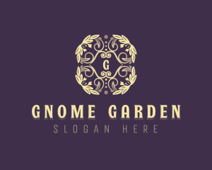 Floral Garden Wedding logo design