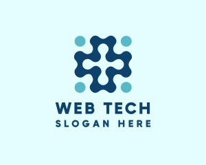 Digital Tech Cross logo design