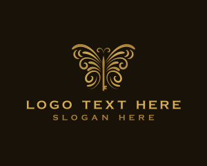 Stylish Butterfly Key logo