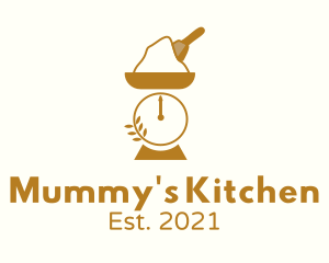 Kitchen Weighing Scale logo design