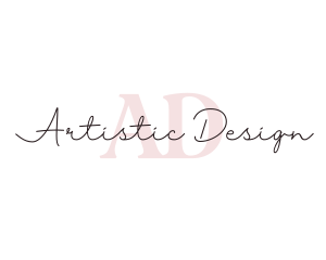 Feminine Fashion Designer logo design