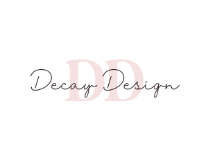 Feminine Fashion Designer logo design