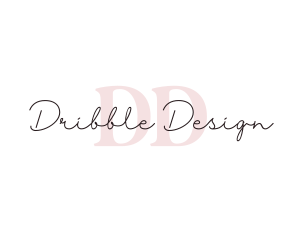 Feminine Fashion Designer logo design