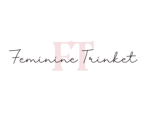 Feminine Fashion Designer logo design