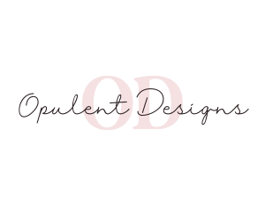 Feminine Fashion Designer logo design