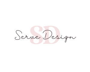 Feminine Fashion Designer logo design