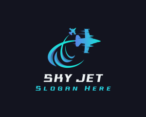 Jet Aircraft Flight  logo