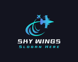 Jet Aircraft Flight  logo