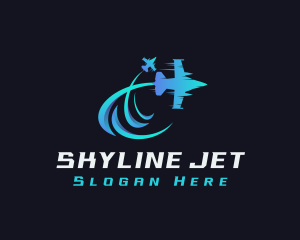 Jet Aircraft Flight  logo