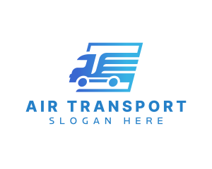 Trucking Delivery Cargo logo design