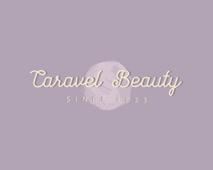 Beauty Skincare Watercolor logo design