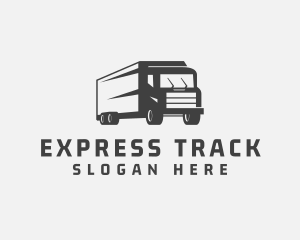 Truck Cargo Mover logo design