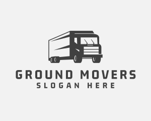 Truck Cargo Mover logo design