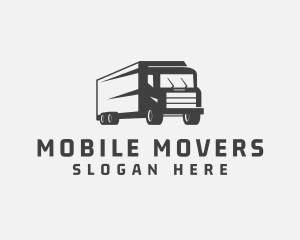 Truck Cargo Mover logo design