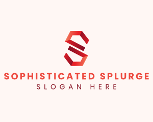 Creative Digital Letter S logo design