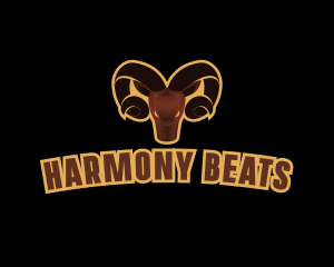 Ram Animal Horn logo