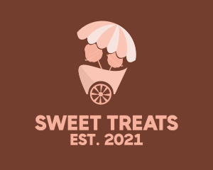 Cotton Candy Cart logo design