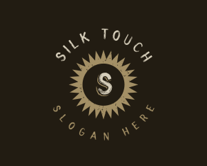 Grunge Texture Sun logo
