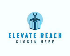 Elevator Repair Wrench logo design