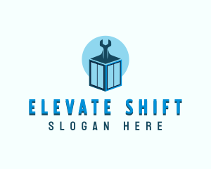 Elevator Repair Wrench logo design