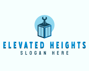 Elevator Repair Wrench logo design