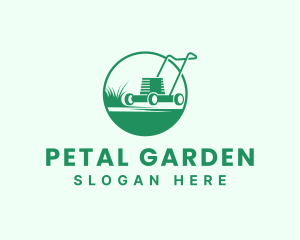 Garden Equipment Lawn Mower logo design