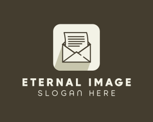 Mail App Icon logo design