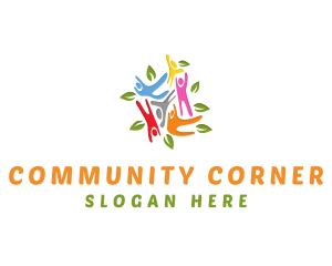 Charity People Community logo design