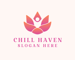 Relaxing Flower Spa  logo design