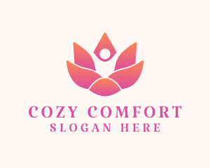 Relaxing Flower Spa  logo design