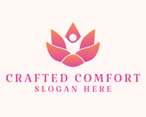 Relaxing Flower Spa  logo design