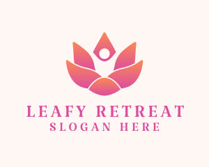 Relaxing Flower Spa  logo design