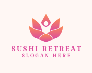 Relaxing Flower Spa  logo design